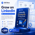 LinkedIn Growth & Personal Branding AI Prompt Book | Skill Nova