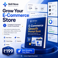 E-Commerce Growth AI Prompt Book for Online Stores | Skill Nova